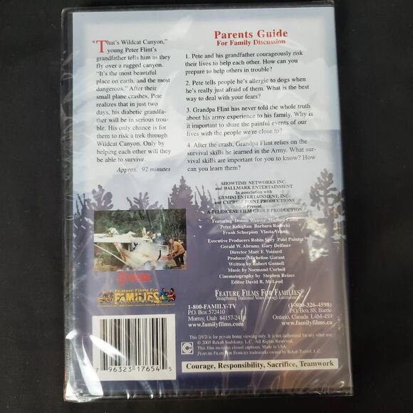 Escape from Wildcat Canyon DVD Movie NEW - Picture 2 of 2